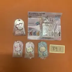 ベアブリック　ちいかわ　ロリポップチョコチャーム　チョコがけボーロ&チャーム