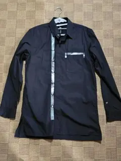 ​【美品】Ground Y グラウンドワイ 切り替え 比翼 ロングシャツ ヨウジのサムネイル