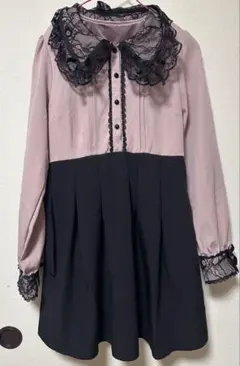 夢展望　量産型　ワンピース　ピンク　地雷　リズリサ