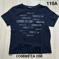 COMME CA ISM キッズ Tシャツ ネイビー 110A