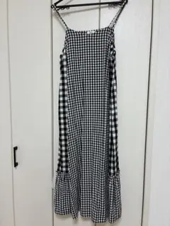 PAIR MANON ギンガムチェック キャミワンピース LL ペアマノン