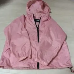 レインコート★ピンク★ユニクロ　UNIQLO　折り畳み　110cm