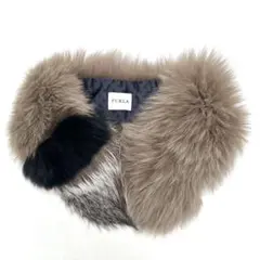 【未使用級】SAGA FURS フォックスファー ショール フルラ ムーンバットのサムネイル