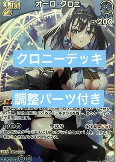 オーロ クロニー デッキ ホロカ ホロライブカードゲーム ディーヴァフィーバー