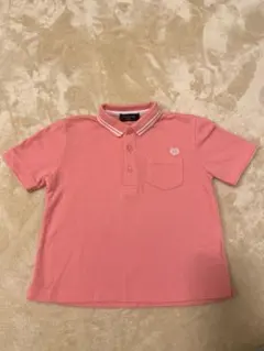 COMME CA ISM ピンク ポロシャツ 100cm