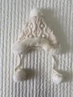ベビー　キッズ　帽子　ニット帽　ポンポン　韓国
