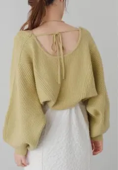 Kastane リブニットボレロ