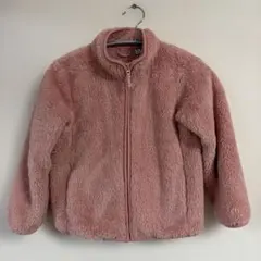 【ユニクロ】フリースジャケット　ピンク　120