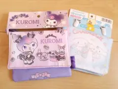 新品シナモロール*子供ポシェットポケット未使用ポーチ*新学期キッズ*クロミちゃん