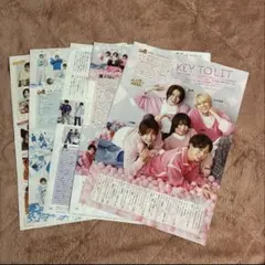 ジュニア　切り抜き　月刊テレビファン　2025 5枚