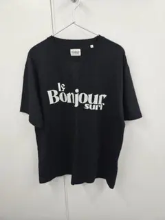 Bonjour surf Tシャツ ブラック サイズ2