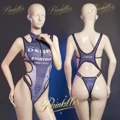 コスプレセクシーレオタード衣装撮影スク水着ハイレグ全身タイツバニーレザー　101