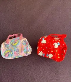 リカちゃん　ハローキティ & キキララ　ミニチュアバッグ2点セット