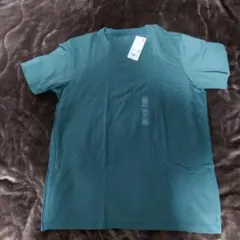UNIQLO スーピマコットンクルーネックTシャツ グリーン L
