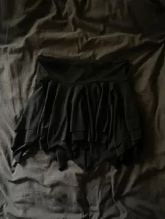Fairy Grunge black Layered Skirt