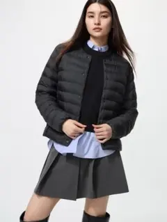 美品 ユニクロ パフテックコンパクトジャケット ブラック M