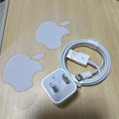 Apple 正規品　ライトニングケーブル USB 充電器 アダプタ