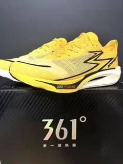 361° スニーカー　秋元強真直筆サイン入り【おまけステッカー付き】 RIZIN秋元強真直筆サイン 27.5cmランニングシューズ 361° - メルカリ