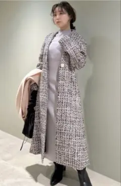 新品タグ付き リリーブラウン チェスターコート