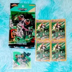 僕のヒーローアカデミア 蛙吹梅雨 クリアカード コースター きゃらくたぶるカード