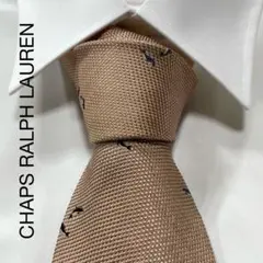 TG2902 CHAPS RALPH LAUREN イルカ ドット ネクタイ