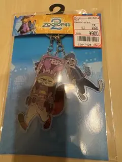 ズートピア アクリルキーホルダー ニック・ジュディ・フィニック