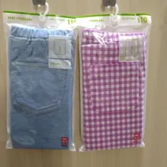 ユニクロ　レギンス　七分丈　110cm