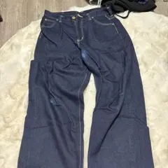 Leeデニム　リジットデニム風