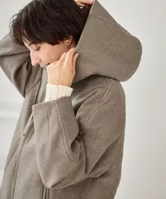 ジャージーメルトンシリーズ ジップアップフーデッドコート