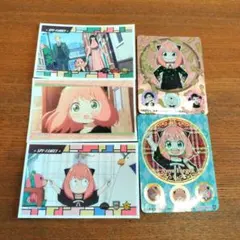 スパイファミリー 丸美屋 カレー ふりかけ ガム ステッカー シール アーニャ