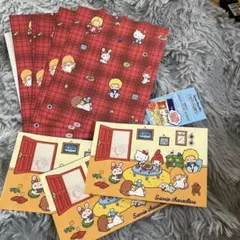 サンリオキャラクターズ レターセット　レトロ