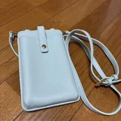 REOLF スマホショルダーバッグ グレー