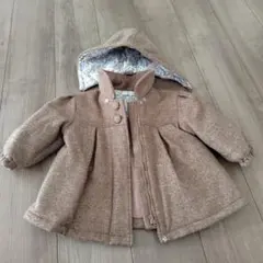 Biquette Club フード付きコート 90サイズ