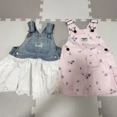 OshKosh B'gosh オーバーオール 2点セット