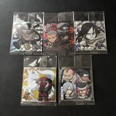 NARUTO ウエハース シール 暁 角都 飛段 ヒルゼン 大蛇丸 音の四人衆
