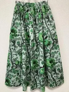 新品未使用☆タグ付き☆ボヘミアンズ☆ギャザーロングスカート