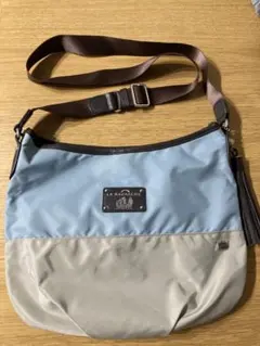 LA BAGAGERIE ショルダーバッグ 青/ベージュのサムネイル