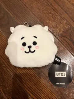 ★BT21 RJ BTS JINジンぬいぐるみ キーリング パスケース★
