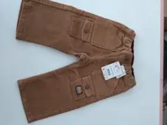 ミキハウス　ブラウン コーデュロイパンツ サイズ80