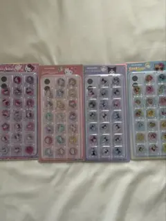 正規品　サンリオ　おはじきシール　KiraCoro キティ　クロミ