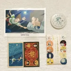 千と千尋の神隠し　ポストカード　ステッカー