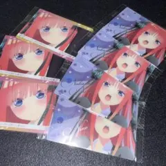 中野二乃 五等分の花嫁 カード 7点セット