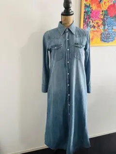 URBAN RESEARCH ROSSO Lee デニム シャツワンピース