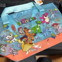 香港ディズニーランド限定 トイストーリー ビニールバッグ ショッピングバッグ