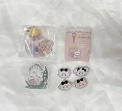 Lilalamode mikko ふりふりアクリルキーホルダー　ナッツ