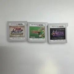 ゼルダの伝説 3DS ソフト 3本セットのサムネイル