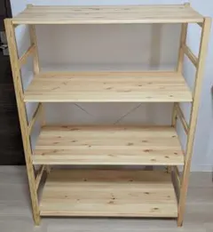 パイン材ユニットシェルフ・８６ｃｍ幅・中