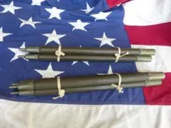 1968” 米軍実物 ナム戦 デッド! テントポール 6本セット 軍幕 333