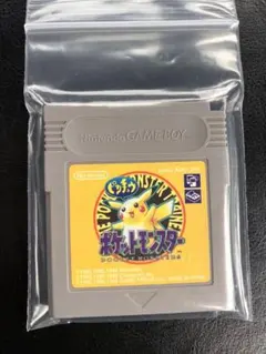 [初期ロット　刻印20] ポケモン ピカチュウ ゲームボーイ　カセット美品