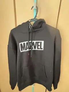 MARVEL マーベル セットアップ パーカー ジョガーパンツ L ブラックのサムネイル